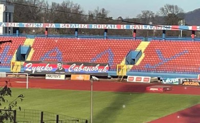 Dvije godine nakon ubistva Duška Savanovića, navijači Borca odali počast