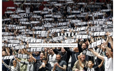 Pljunuo sudiju pa do kraja života neće gledati Partizan