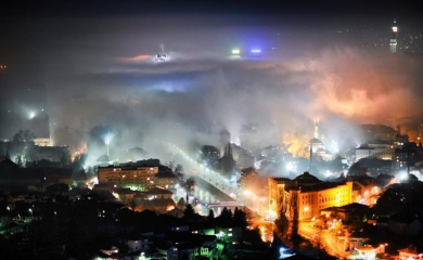 Zabilježeno i večeras: Sarajevo treći grad u svijetu po zagađenosti vazduha