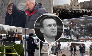 Navaljni sahranjen na groblju u Moskvi: Ruski opozicionar ispraćen na vječni počinak