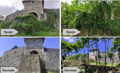 Uklonjena divlja vegetacija: Zasijale zidine Kastela