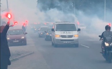Ubijeni Nedeljković uz baklje ispraćen na vječni počinak