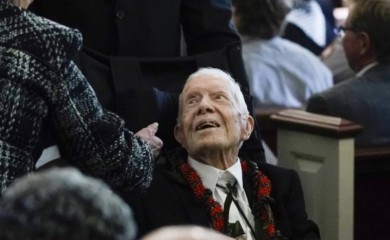 PRVI KOJI JE DOČEKAO: Bivši predsjednik SAD Džimi Karter slavi 100. rođendan