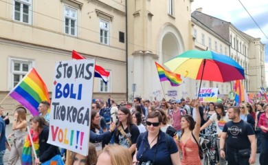 U Zagrebu održana 23. gej parada – „šta vas boli ko koga voli“