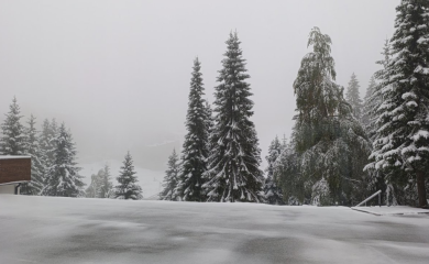 Pao snijeg na Jahorini