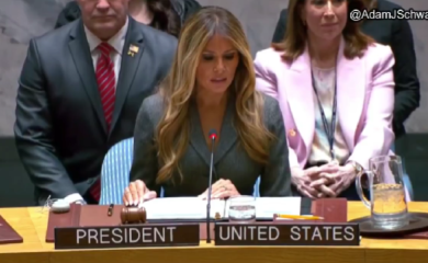 Melanija Tramp predsjedavala sjednicom Savjeta bezbjednosti UN o djeci u sukobima (VIDEO)