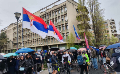 Studenti biciklima iz Srbije krenuli u Strazbur