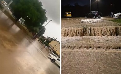 Potop u Istri, izdato posebno upozorenje VIDEO