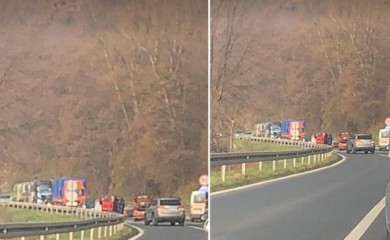 Saobraćajna nezgoda na putu M-17: Povrijeđene dvije osobe