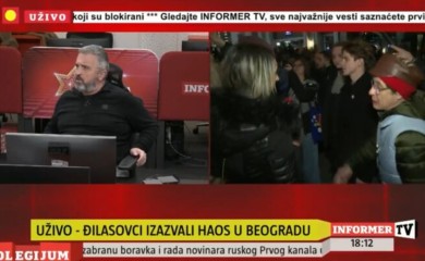 “Guglaj me, lutko”: Duel zvijezde osamdesetih i novinarke TV Informer hit protesta u Srbiji