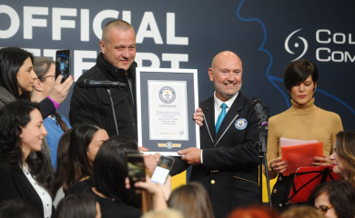 Ginisov rekord oborilo 256 Milica Jovanović na jednom mjestu