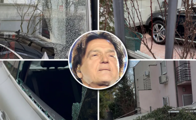 Kamere zabilježile trenutak kada dvojica napadača bacaju kašikaru na Čolinu kuću