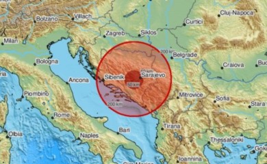 Tlo ponovo podrhtavalo: Zabilježen zemljotres u BiH