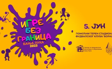 "Igre bez granica" poklon banjalučkim mališanima 5. juna