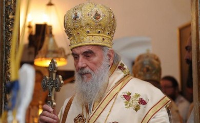 Patrijarh Irinej uveden u tron srpskih patrijarha