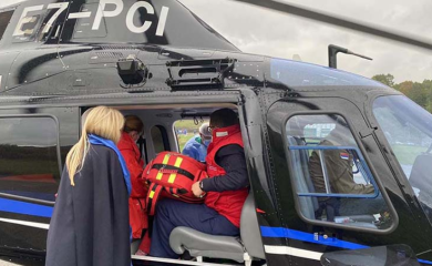 Helikopterski servis Srpske u akciji iz Trebinja u Banju Luku prevezen pacijent