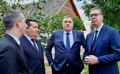 Vučić sa Dodikom, Stevandićem i Orlićem: "Srbija će uvek biti uz Srpsku"