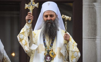 Patrijarh Porfirije u posjeti manastiru Gornjak