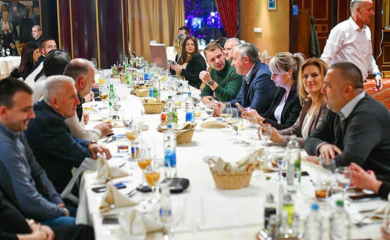 Proslava u PDP-u bez Jelene Trivić