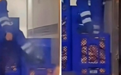 Radnik snimljen kako gazi hljeb, oglasila se pekara (VIDEO)