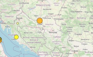 Zemljotres prodrmao Hrvatsku dva puta