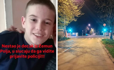 Oglasio se tata nestalog Ilije (12): Nisam ga video od preksinoć
