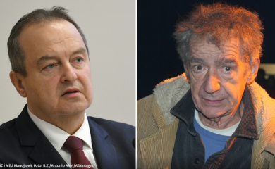 Dačić se zahvalio javnim ličnostima koje su mu pružile podršku: Na listi Nenad Jezdić, Lazar Ristovski, a posebnu poruku dobio je od Mikija Manojlovića