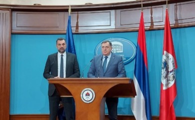 Sastanak Dodika i Konakovića: Usaglasiti Zakon o spoljnim poslovima