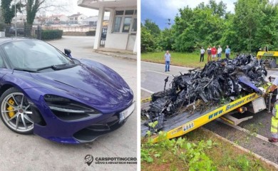 Kao zgnječena limenka: Nakon udesa od McLarena nije ostalo skoro ništa FOTO