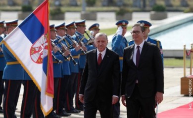 Vučić domaćin predsjedniku Republike Turske Erdoganu