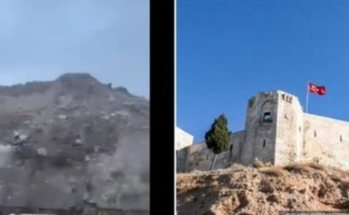 Ostao samo bedem: Zemljotres razorio čuvenu tvrđavu u Turskoj VIDEO