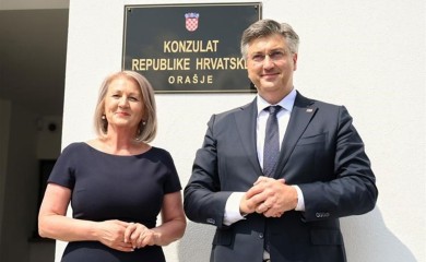 Plenković u Orašju: Pitanje BiH dignuto na najviši nivo EU