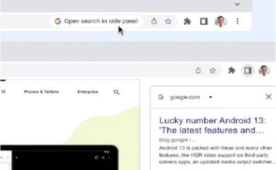 Nova bočna traka u Chrome pregledaču