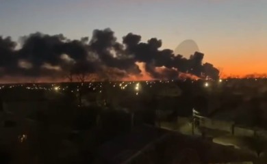 Napad dronom na aerodrom u Rusiji (VIDEO)