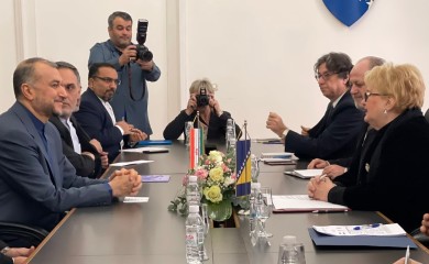 Turković održala sastanak sa ministrom vanjskih poslova Irana