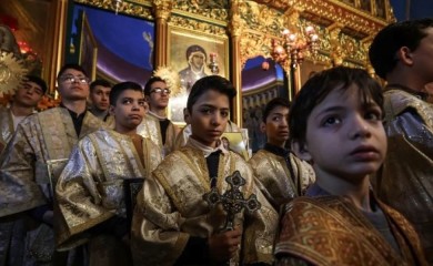 Vjernici u Gazi slave pravoslavni Božić