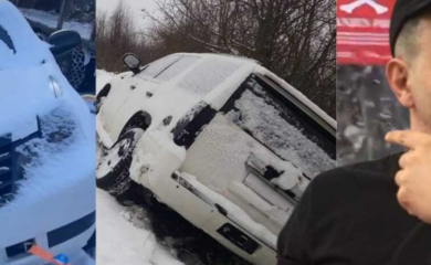 Bagerima ga izvlačili: Pratio navigaciju pa završio u minskom polju (VIDEO)