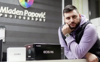 NESTAO SINOĆ Fotograf Mladen Popović se javio porodici