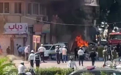 Eksplozija u Damasku, Makron bezbjedan