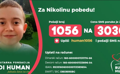 Pomozimo Nikoli da prikupi sredstva za liječenje