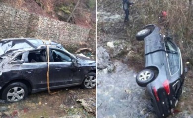 Četvorica Novovarošana krenula po badnjak, pa sletjeli sa puta