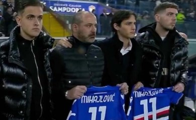 Stanković izveo sinove Siniše Mihajlovića na teren