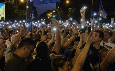 Održan 10. protest “Srbija protiv nasilja”