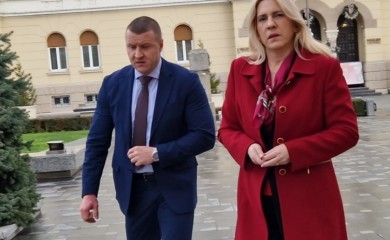 Cvijanović na liturgiji u Hramu Hrista Spasitelja