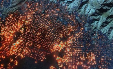 Apokalipsa u Los Anđelesu snimljena iz svemira (VIDEO)