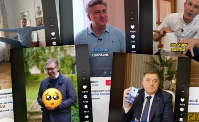 Političari TikTokeri: Znaju li Mile, Ja Sam Aleksandar, Draško i Ćamil privući pažnju mladih