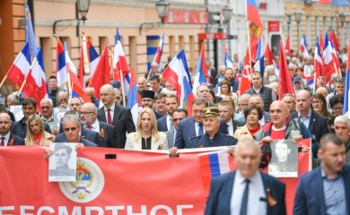 Banjaluka obilježava Dan pobjede maršem „Besmrtnog puka“
