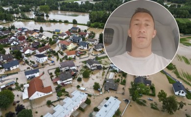 Građevinac iz BiH ne prestaje da pomaže: Sanira štetu nakon poplava u Sloveniji