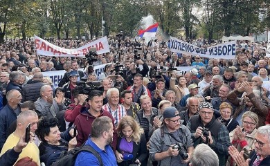 Večeras novi protesti opozicije
