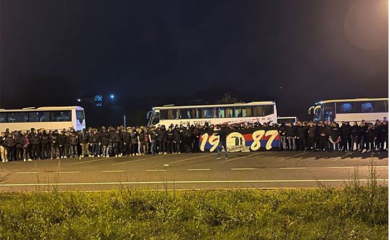 Oglasili se "Lešinari": Napadnuti smo kamenjem, topovskim udarima i bakljama